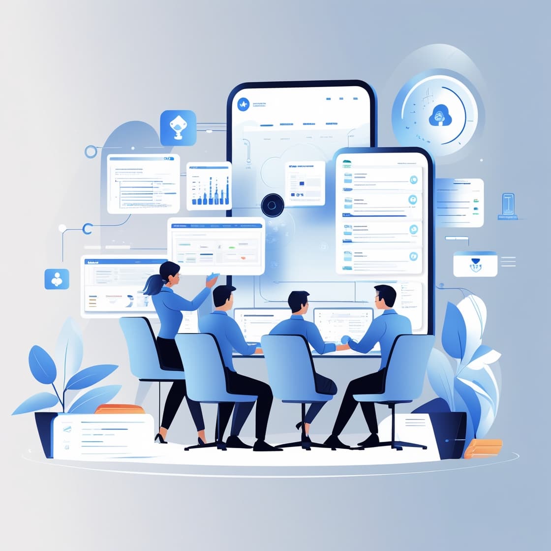 Platform Illustration